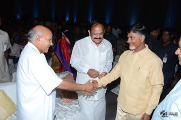 Celebs at Nandamuri Ramakrishna Daughter Marriage